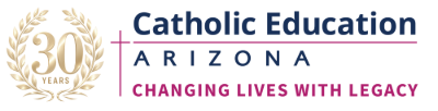 ceaz-30th-anniv-logo-400px Catholic Education Arizona Logo